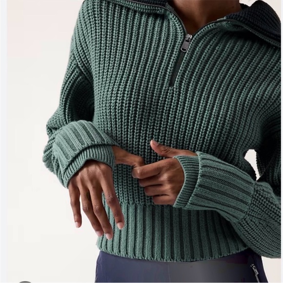 Athleta Alder Sweater Sz XS - Picture 4 of 7